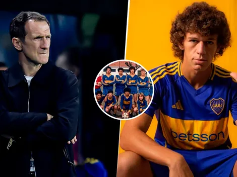 La conexión entre Arruabarrena y Jagger Herrera: el DT de Boca compartió inferiores con su padre