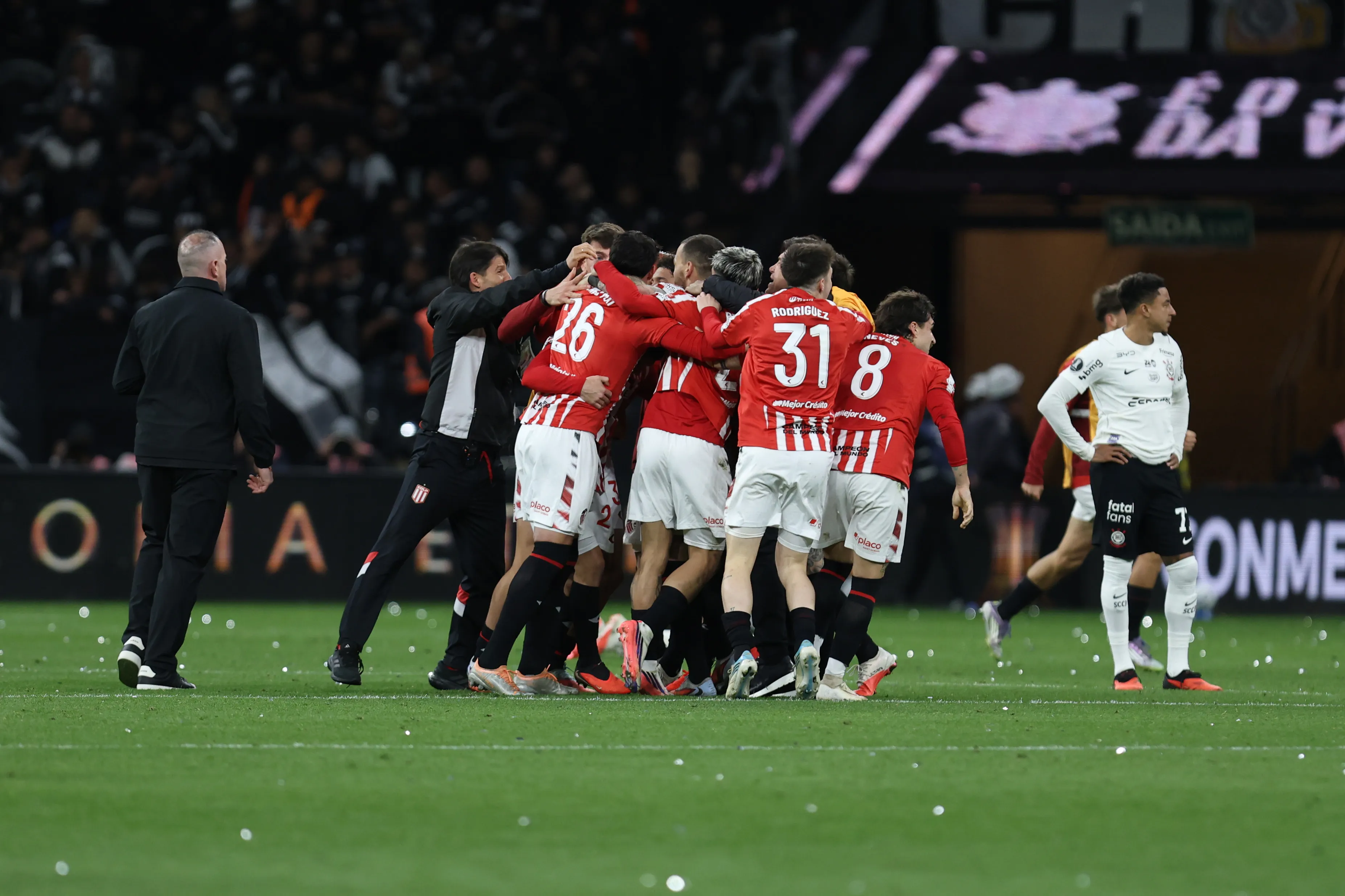 Estudiantes de La Plata avanza posiciones en el Mundial de Clubes. (Getty)