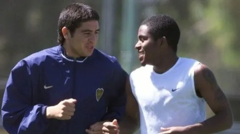 Jorginho jugó en Boca con Riquelme.